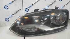 Volkswagen Polo 6R 2009-2014 Passenger NSF Front Headlight 6R2941007F